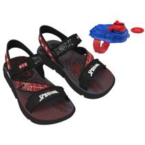 Sandália Infantil Grendene Kids Homem Aranha Lançador- Preto Sandália Infantil Grendene Kids Homem Aranha Lançador- Preto