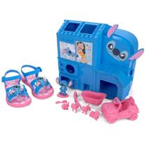 Sandália Infantil Grendene Menina Stich + Casa Disney 23321 Sandália Infantil Grendene Menina Stich + Casa Disney 23321