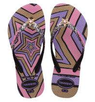 Sandália Infantil Havaianas Estrelas Glitter Feminina