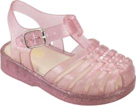 Sandália Infantil Keto Mel Glitter Rosa Imperdivel Cód: 168