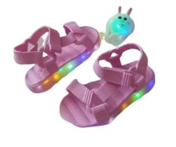 Sandália Infantil Led Com Sola Flexível Antiderrapante Para Meninos/De Praia - Spacemanshoes