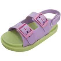 Sandália Infantil - Lilás, Verde Menta e Rosa Sandália Infantil - Lilás, Verde Menta e Rosa