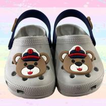 Sandália Infantil Masculina Babuche Estampa de Capitão Urso Leve e Confortavel Sandália Infantil Masculina Babuche Estampa de Capitão Urso Leve e Confortavel