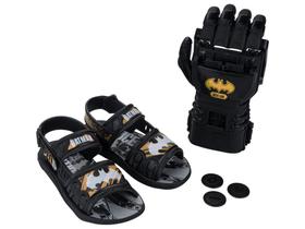 Sandália Infantil Masculina Liga da Justiça com Luva 23263
