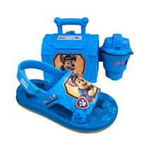 Sandália Infantil Masculina Patrulha Canina Chase Grendene Kids 22956
