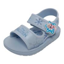 Sandália Infantil Menina Baby Conforto Dia Disney Frozen Sandália Infantil Menina Baby Conforto Dia Disney Frozen