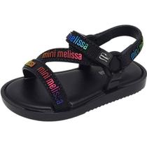 Sandália Infantil Menina Baby Stripes M Lover Mini Melissa