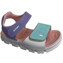 Sandália Infantil Menina Bloompy Antiderrapante LED Anatômica