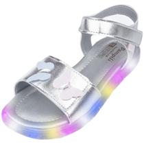 Sandalia Infantil Menina Borboletas Luz Led Pampili Lulli Sandalia Infantil Menina Borboletas Luz Led Pampili Lulli