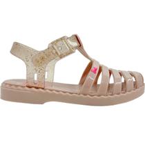 Sandália Infantil Menina Casual Clássica Dia a Dia Escola Passeio Barbie Gredene Kids 22459
