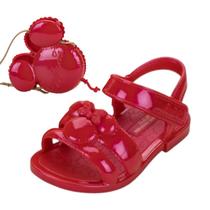 Sandália Infantil Menina Conforto Bag Dia a Dia Minnie Pop