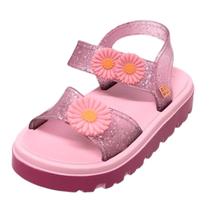 Sandália Infantil Menina Conforto Moderna Flower Zaxynina