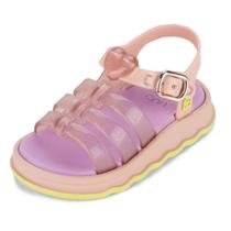 Sandalia Infantil Menina Conforto Zaxynina Baby Power 18859