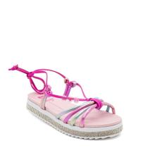 Sandália Infantil Menina Flat Molekinha 2305.1846 Pink