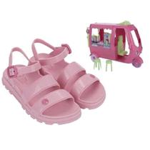 Sandália Infantil Menina Grendene Kids Barbie Com Sorveteria
