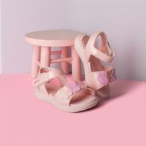 Sandália Infantil Menina Kidy Flex Light Nude com LED 22 ao 27 - Sandália Infantil Menina Kidy Flex Light Nude com LED 22 ao 27 -