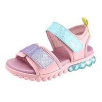 Sandália Infantil Menina Luz Conforto Summer Roller Bibi