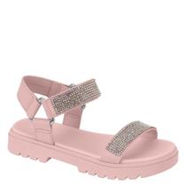 Sandália Infantil Menina Macia Brilho Molekinha 2344.135