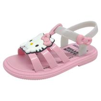 Sandália Infantil Menina Macia Hip Hello Kitty Mini Melissa Sandália Infantil Menina Macia Hip Hello Kitty Mini Melissa