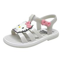 Sandália Infantil Menina Macia Hip Hello Kitty Mini Melissa Sandália Infantil Menina Macia Hip Hello Kitty Mini Melissa