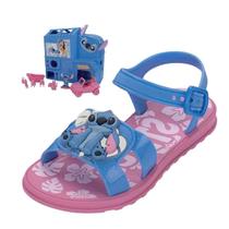 Sandália Infantil Menina macio Leve Casual Pet Shop Stitch Sandália Infantil Menina macio Leve Casual Pet Shop Stitch