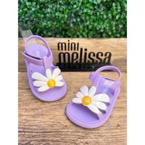 Sandália Infantil Menina Mini Melissa Hip Bloomy BB de Margarida - Mk-35902