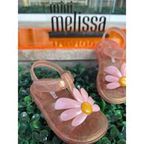 Sandália Infantil Menina Mini Melissa Hip Bloomy BB de Margarida - Mk-35902