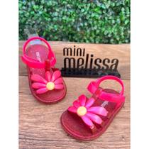 Sandália Infantil Menina Mini Melissa Hip Bloomy BB de Margarida - Mk-35902 Sandália Infantil Menina Mini Melissa Hip Bloomy BB de Margarida - Mk-35902