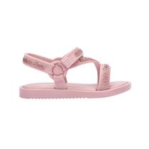 Sandália Infantil Menina Mini Melissa Stripes Baby Original - Mk-35955 Sandália Infantil Menina Mini Melissa Stripes Baby Original - Mk-35955