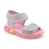 Sandália Infantil Menina Novopé Paetê com Led n18 ao 27 Sandália Infantil Menina Novopé Paetê com Led n18 ao 27