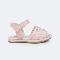 Sandália Infantil Menina Pampili com Tachas Rosa Sandália Infantil Menina Pampili com Tachas Rosa