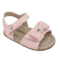 Sandália Infantil Menina Pampili Nana- Rosa Glace