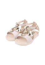 Sandália Infantil Menina Salomé Pérolas e Strass Branca Sandália Infantil Menina Salomé Pérolas e Strass Branca