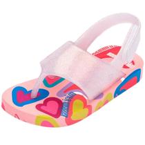 Sandália Infantil Menina Style Flipflop Shine Mini Melissa Sandália Infantil Menina Style Flipflop Shine Mini Melissa