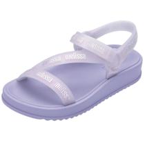 Sandália Infantil Menina Style Stripes M Lover Mini Melissa