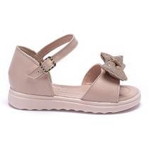 Sandália Infantil Menina Tininha Laço com Glitter 08-086 Sandália Infantil Menina Tininha Laço com Glitter 08-086