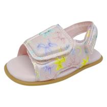 Sandália Infantil Menina Unicórnio Conforto Afeto Bibi