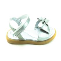 Sandália Infantil Menina World Colors 349.002 - Prata