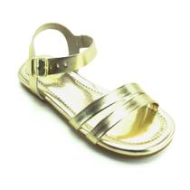 Sandália Infantil Menina WorldColors 358.008 - Dourado