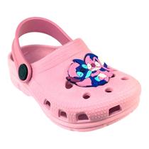 Sandália Infantil Meninas Babuche Leve e Confortável Stitch Sandália Infantil Meninas Babuche Leve e Confortável Stitch