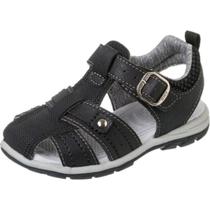 Sandália Infantil Menino Confortável Fivela Antiderrapante Leve Macia Preta Sandália Infantil Menino Confortável Fivela Antiderrapante Leve Macia Preta