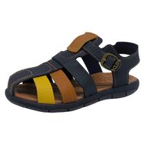 Sandalia Infantil Menino Conforto Pescador Leve Klin Tictac