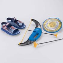Sandália Infantil Menino Grendene Kids Capitão América