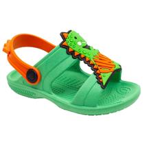 Sandália Infantil Menino Kimimo Dinossauro Grande Leve Sola Antiderrapante