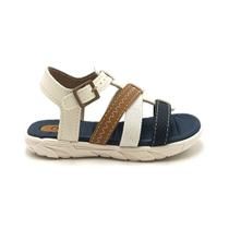 Sandália Infantil Menino Molekinho 2135.659 Off White