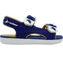 Sandália Infantil Menino Papete Casual Dia a Dia Passeio Escola Ultra Conforto Rider 12149