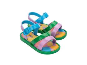 Sandália Infantil Mini Melissa Baby Colorland Colorida Feminino