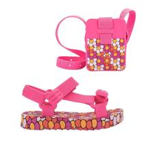Sandália Infantil Mini Melissa Baby Playtime Discover C/ Bolsa Feminino