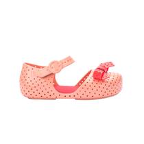 Sandália Infantil Mini Melissa Furadinha Pop Baby Bege