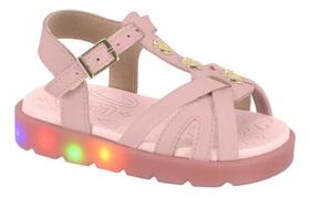 Sandalia Infantil Molekinha Com Led Confotavel 2741.202
